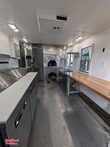 Custom Built - 16' Wood Fired Pizza Concession Trailer | Mobile Pizzeria