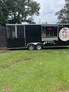 2019 8' x 18' Lark Kitchen Food Concession Trailer with Fire Suppression & Porch