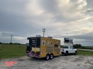 2019 8' x 16' Commercial Kitchen Trailer with ProTex Fire Suppression System