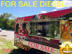 Used Ford Diesel Step Van Kitchen Food Truck with Pro-Fire Suppression