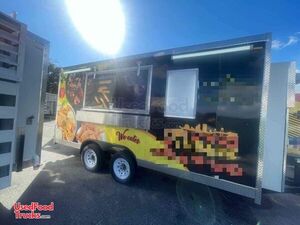 Street Vending Unit - Kitchen Food Concession Trailer with Pro-Fire System