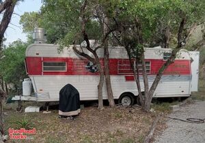 Vintage - 1971 27' Kitchen Food Trailer with Bathroom | Concession Trailer