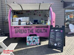 Compact 2021 Smoothie & Acai Bowl Catering Concession Trailer