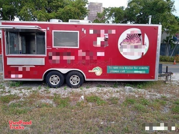 Loaded 2013 - 8.5' x 27' Mobile Kitchen and Catering Food Concession Trailer