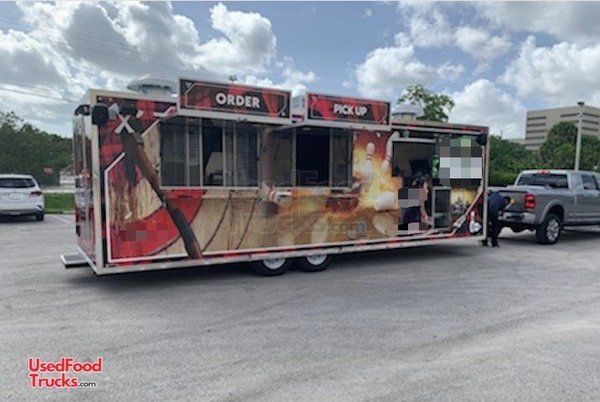 Brand NEW 2020 - 8.5' x 26' Fully Loaded Mobile Kitchen Food Concession Trailer.