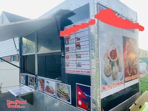Ready for Business Compact 4' x 8' Street Food Concession Trailer.