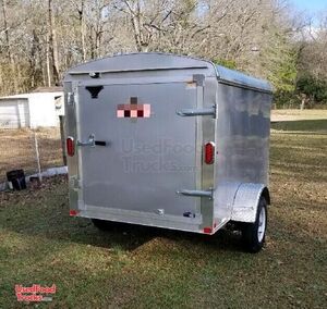Turnkey 2020 - 5' x 8' Mobile Kettle Corn Concession Trailer.