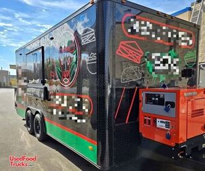 2024 8.5' x 18' Kitchen Food Concession Trailer with Pro-Fire System