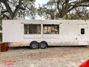 2021 28' Kitchen Food Concession Trailer with Fire Suppression & Bathroom