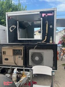 Like New Pre-Owned Mobile Food Unit Food Concession Trailer Basic Kitchen