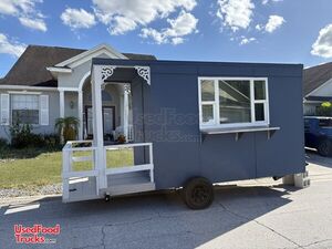 2020 6' x 16' Food Concession Trailer Mobile Vending Unit w/ Porch