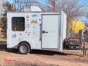 2018 - 5' x 10' Compact Ice Cream-Shaved Ice Concession Trailer/ Dessert Trailer.