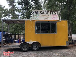 Like New 2021 Cargo Craft 7.5' x 20' Empty Concession Vending Trailer.