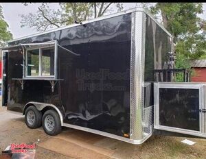 Like-New 2021 - 7' x 16' Mobile Food Vending Unit - Kitchen Concession Trailer with Pro-Fire.