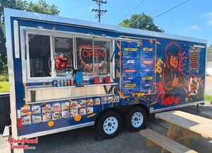 2025 8' x 20' Kitchen Food Concession Trailer with Pro Fire System