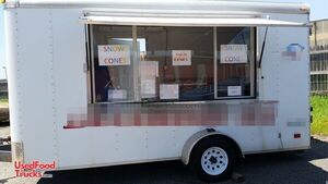 6' x 14' Shaved Ice Concession Trailer