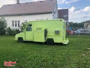 All-Electric Utilimaster Step Van Mobile Kitchen / Used Food Truck.