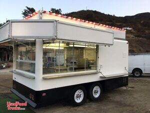 Like-New 8' x 16' Mobile Street Food Concession Trailer with Pro-Fire