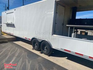 Like-New - 2022 8' x 26' Barbecue Food Concession Trailer with 10' Porch