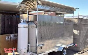 2010 4' x 8' Open Air Food Concession Trailer | Mobile Vending Unit