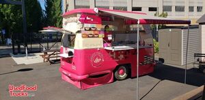PINK 2013 - 8' x 12' VW Bus-Style Head-Turning Ice Cream Concession Trailer.