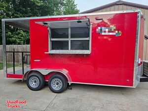 2023 7' x 16' Freedom Coffee and Beverage Concession Trailer with Porch