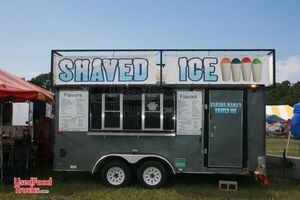 2008 Load Runner 16' x 7' Shaved Ice Concession Trailer