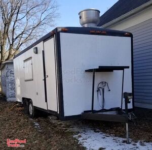 8' x 18' Wells Cargo Concession Food Trailer | Mobile Food Unit.