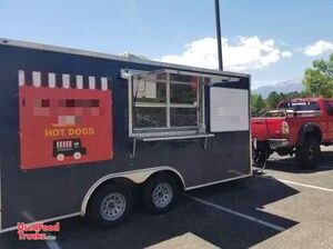 Ready to Serve Licensed 2018 - 8.5' x 18' Food Concession Trailer.
