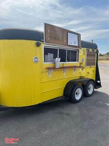 Permitted Retro-Style 2014 - 5.5' x 12' Food Concession Horse Trailer.