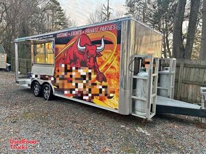 Nicely Equipped - 2017 Anvil Kitchen Food Concession Trailer with Open Porch
