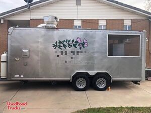 2018 25' Kitchen Food Concession Trailer with Pro Fire System
