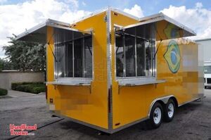 20' Mobile Kitchen Concession Trailer.