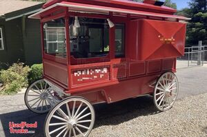 Charming - 6.5' x 11.5' Popcorn Wagon Trailer Mobile Concession Unit