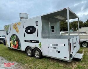 2020 - 8' x 24' Mobile Kitchen Trailer with Pro Fire Suppression