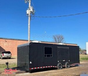 Lightly Used 2017 Cargo Craft 20' Empty Concession Trailer / Mobile Vending Unit