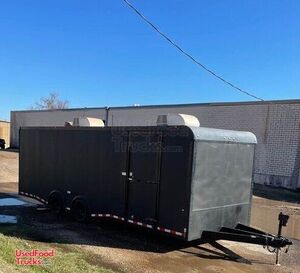 Lightly Used 2017 Cargo Craft 20' Empty Concession Trailer / Mobile Vending Unit