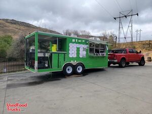 NICE - 2018 Lark 8.5' x 20' Kitchen Food Concession Trailer with Porch.