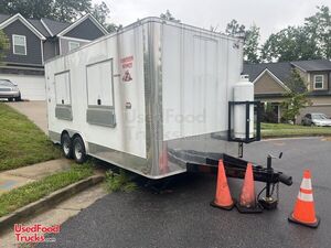 2022 8.5' x 18' Quality Cargo Kitchen Food Concession Trailer with Pro-Fire Suppression