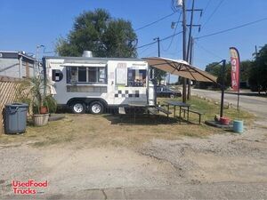 2023 - 8' x16' Food Concession Trailer Mobile Kitchen Unit