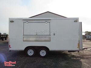 2025 8' x 16' Kitchen Food Concession Trailer Mobile Vending Unit