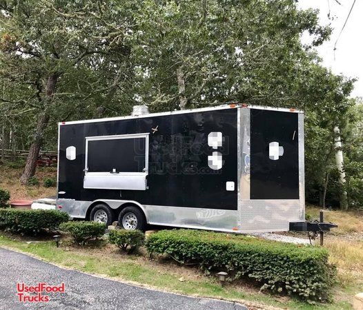 16' 2016 Food Concession Trailer with Pro Fire Suppression System