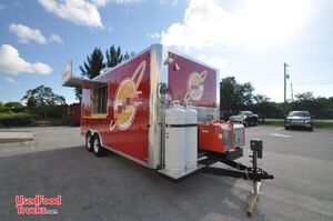 2019 - 8' x 20' Lightly Used Commercial Kitchen Food Concession Trailer