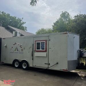 Inspected and Licensed 2004 Cargo Mate 8' x 20' Barbecue Food Vending Trailer.