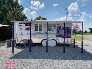 Turnkey 2017 Freedom 8' x 20' Ice Cream Concession Business Trailer.