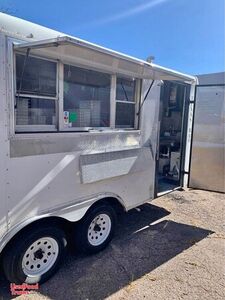 2016 8' x 14' Kitchen Food Concession Trailer with 16' Smoker Trailer and Pro-Fire Suppression