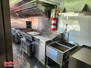 Custom-Built - 2023 8.5' x 24' Diamond Cargo Barbecue Food Concession Trailer with 6' Porch