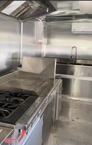 Custom Built - 2023 Barbecue Food Concession Trailer with Porch and Pro-Fire Suppression