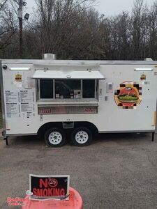 2024 8' x 16' Kitchen Food Concession Trailer with Fire Suppression System