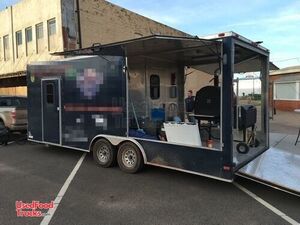 2013 - 8.5' x 27' BBQ Concession Trailer with Porch